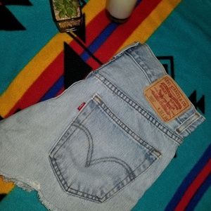 High Waisted Levi Shorts